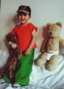 ich bin lasse, das ist mein teddy!