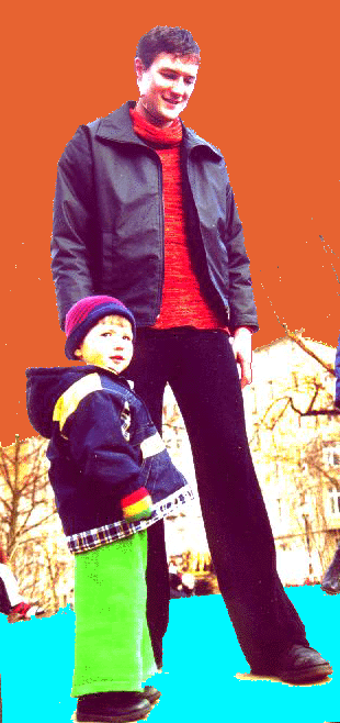 lasse und sein papa